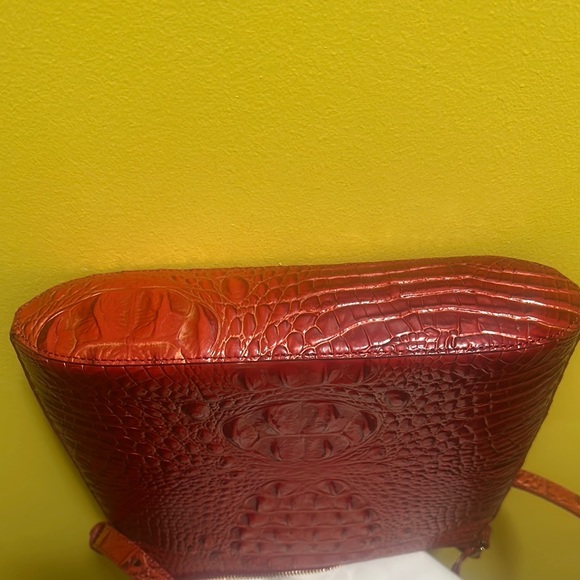 Brahmin Red Lava Melbourne Katie Crossbody Bag - Picture 4 of 4